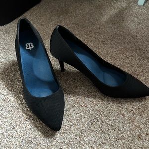 Bertrand Black Mile Marker Heels